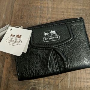 Coach keychain Mini Skinny card holder- Never used